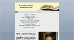 Desktop Screenshot of kerrypearson.com