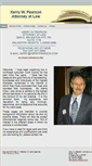 Mobile Screenshot of kerrypearson.com